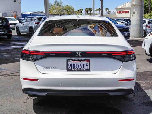 White 2023 Honda Accord EX