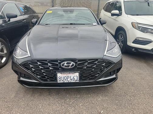 Portofino Gray 2021 Hyundai SONATA SEL Plus