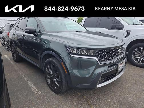 Aruba Green 2021 Kia Sorento EX
