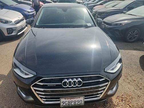 Mythos Black Metallic 2021 Audi A4 40 Premium