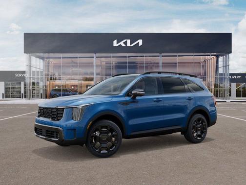 Mineral Blue 2026 Kia Sorento Hybrid X-LINE SX PRESTIGE