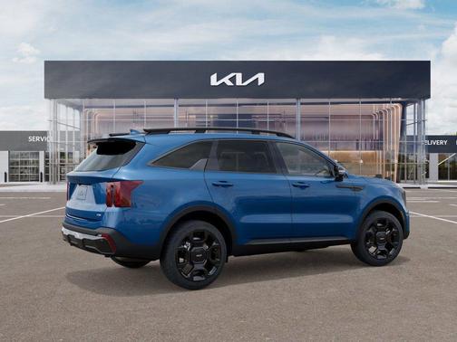 Mineral Blue 2026 Kia Sorento Hybrid X-LINE SX PRESTIGE