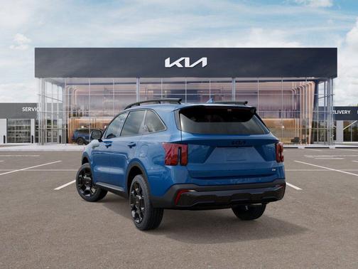 Mineral Blue 2026 Kia Sorento Hybrid X-LINE SX PRESTIGE
