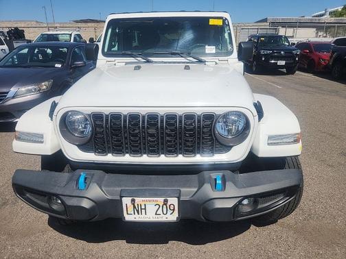 Bright White Clearcoat 2024 Jeep Wrangler 4xe Sport