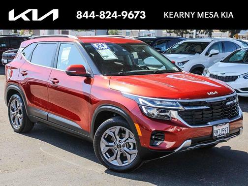 Mars Orange 2024 Kia Seltos S