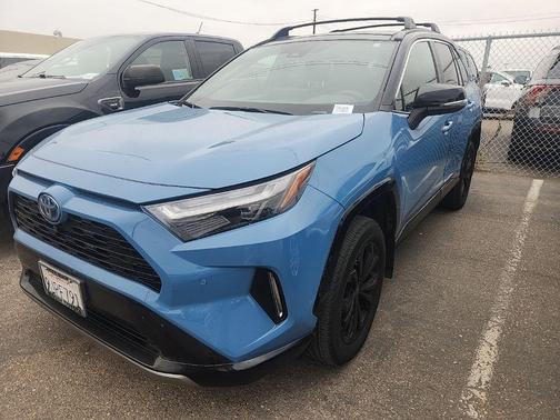 Midnight Black Metallic 2023 Toyota RAV4 Hybrid XSE