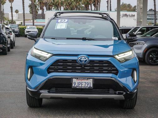 Midnight Black Metallic 2023 Toyota RAV4 Hybrid XSE