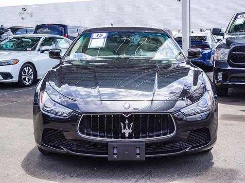 Black 2015 Maserati Ghibli Base