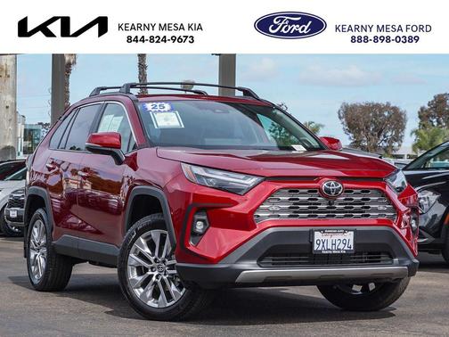 Ruby Flare Pearl 2025 Toyota RAV4 Limited