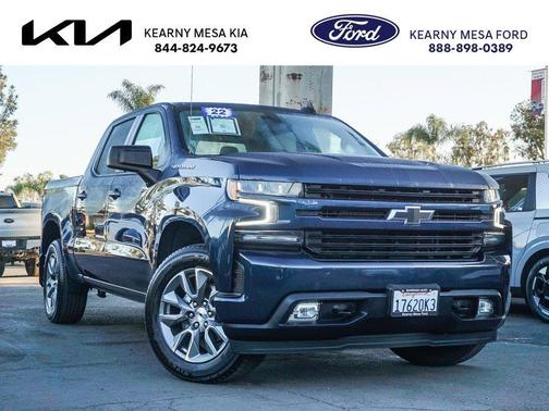 Northsky Blue Metallic 2022 Chevrolet Silverado 1500 Limited RST