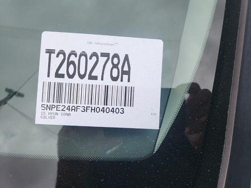 Symphony Silver 2015 Hyundai SONATA SE