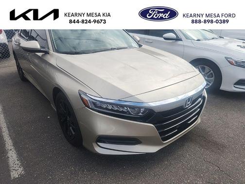 Champagne Frost Pearl 2020 Honda Accord LX 1.5T