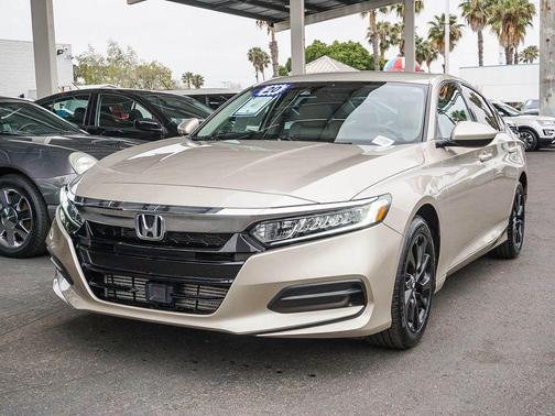 Champagne Frost Pearl 2020 Honda Accord LX 1.5T