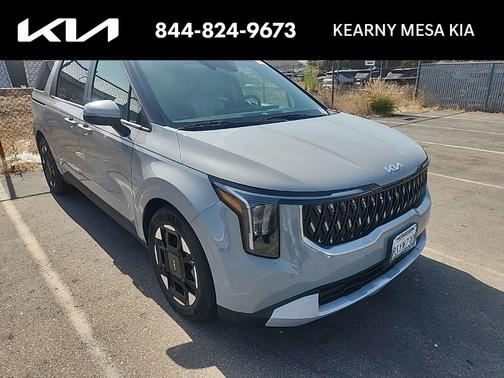 Ceramic Silver 2025 Kia Carnival EX