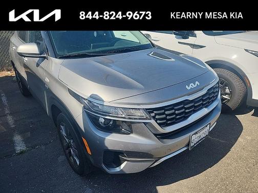 Steel Gray 2023 Kia Seltos LX