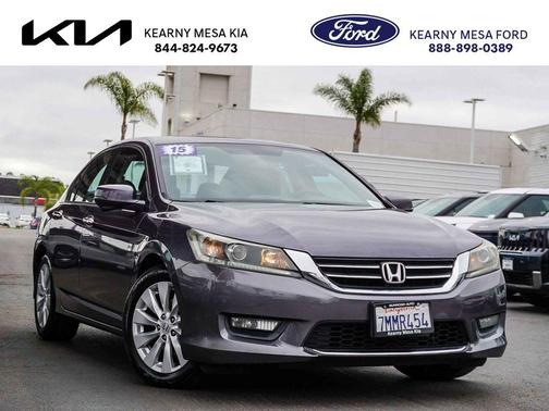 Gray 2015 Honda Accord EX