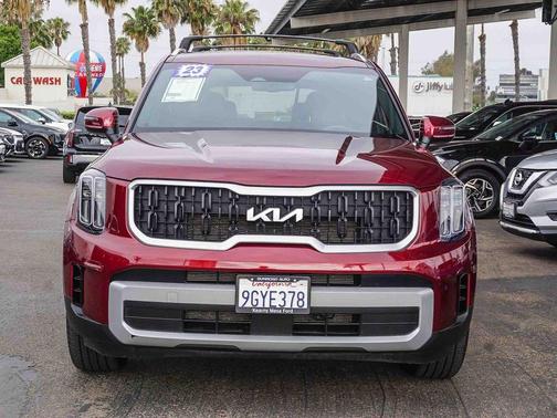 Red 2023 Kia Telluride EX