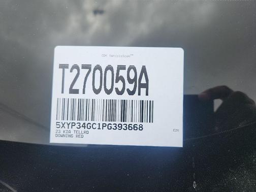 Red 2023 Kia Telluride EX