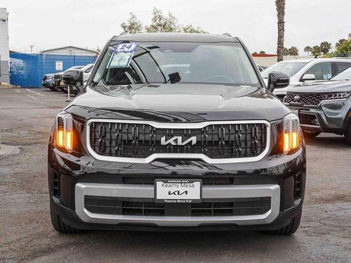 Ebony Black 2024 Kia Telluride EX