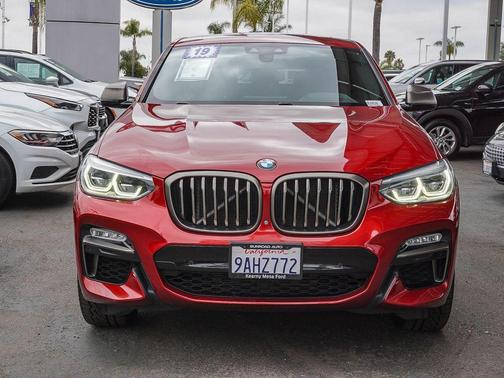 Flamenco Red Metallic 2019 BMW X4 M40i