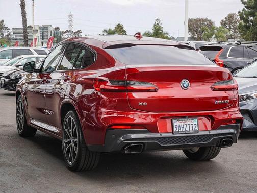 Flamenco Red Metallic 2019 BMW X4 M40i