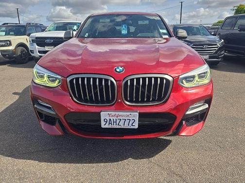 Flamenco Red Metallic 2019 BMW X4 M40i