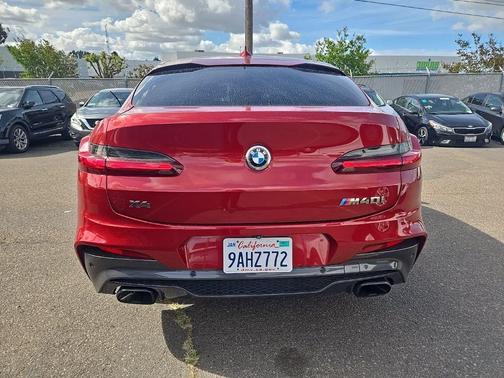 Flamenco Red Metallic 2019 BMW X4 M40i