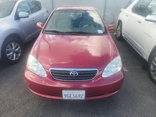 Impulse Red 2005 Toyota Corolla LE