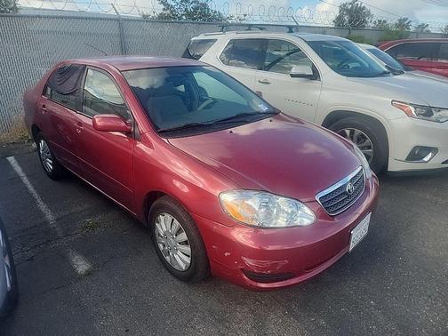 Impulse Red 2005 Toyota Corolla LE