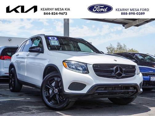 designo Diamond White Metallic 2018 Mercedes-Benz GLC 300 Base 4MATIC