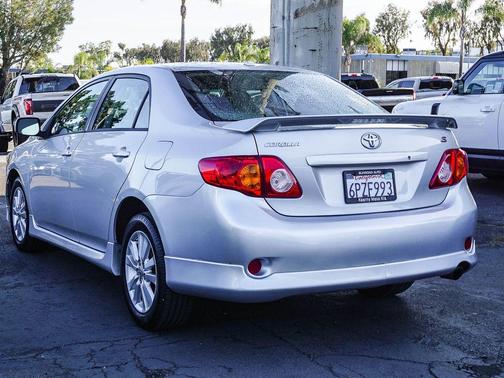 Silver 2010 Toyota Corolla S
