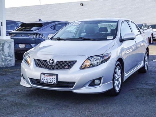 Silver 2010 Toyota Corolla S