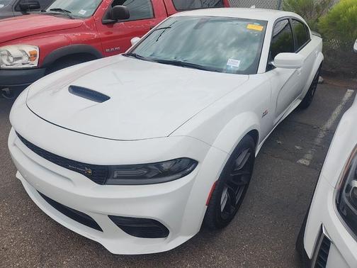 White Knuckle Clearcoat 2021 Dodge Charger Scat Pack
