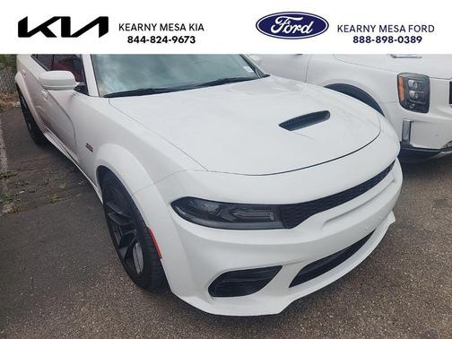 White Knuckle Clearcoat 2021 Dodge Charger Scat Pack
