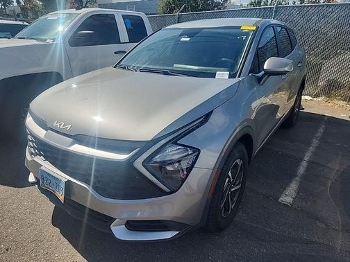 Steel Gray 2023 Kia Sportage Hybrid LX