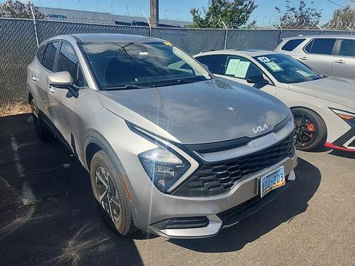 Steel Gray 2023 Kia Sportage Hybrid LX
