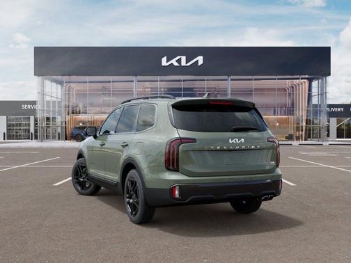 Jungle Green 2024 Kia Telluride EX X-Line