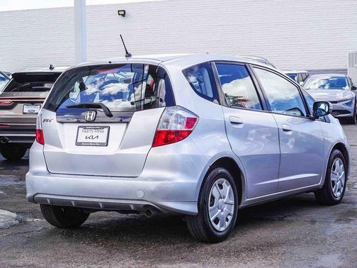 Alabaster Silver Metallic 2013 Honda Fit Base