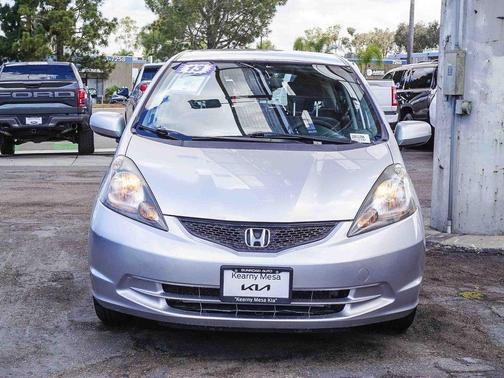 Alabaster Silver Metallic 2013 Honda Fit Base