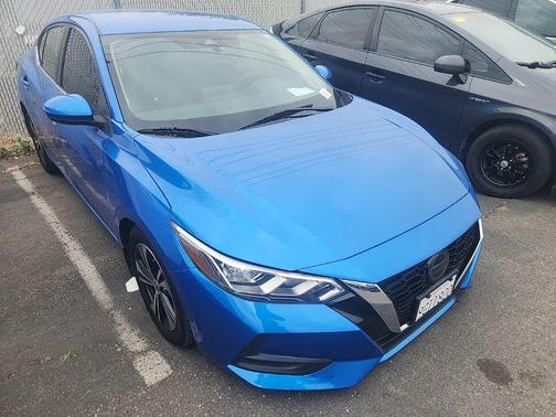 Electric Blue Metallic 2023 Nissan Sentra SV