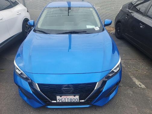 Electric Blue Metallic 2023 Nissan Sentra SV
