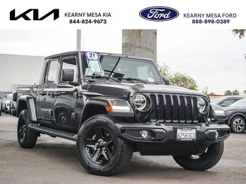Granite Crystal Clearcoat Metallic 2021 Jeep Gladiator Sport