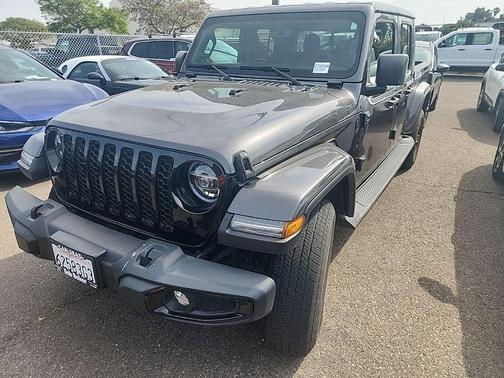 Granite Crystal Clearcoat Metallic 2021 Jeep Gladiator Sport