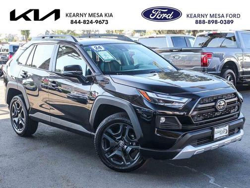 Midnight Black Metallic 2024 Toyota RAV4 Adventure