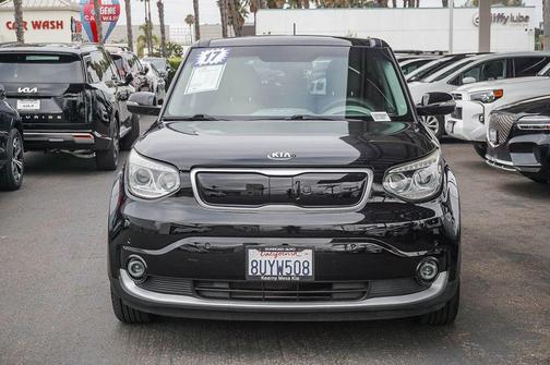 Shadow Black 2017 Kia Soul EV PLUS