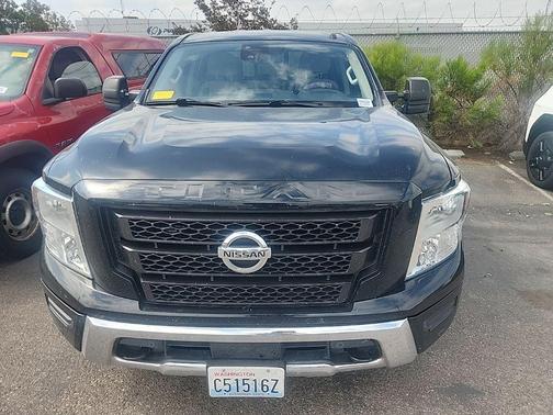 Black 2021 Nissan Titan SV