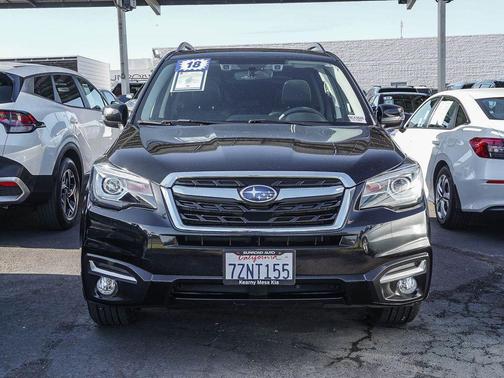 Crystal Black Silica 2018 Subaru Forester 2.5i Touring