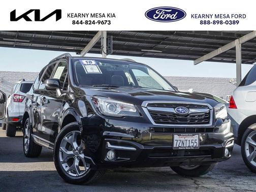 Crystal Black Silica 2018 Subaru Forester 2.5i Touring