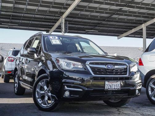 Crystal Black Silica 2018 Subaru Forester 2.5i Touring