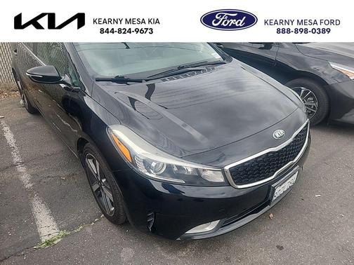 Aurora Black Pearl 2018 Kia Forte EX